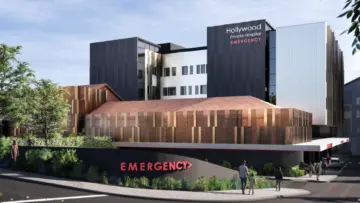 Hollywood Private Hospital Extension Perth WA Image courtesy of ACOR